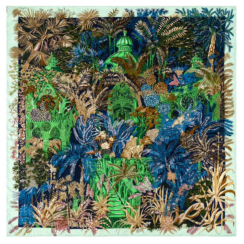 Silk Scarf Square - Hướng Dẫn Sử Dụng Tay Cán