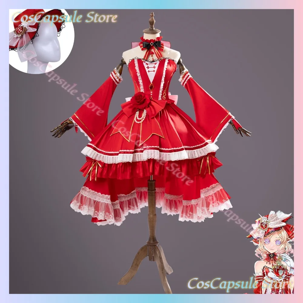 Women'S Red Accessories - Game Identity V Perfumer Cosplay Outfit