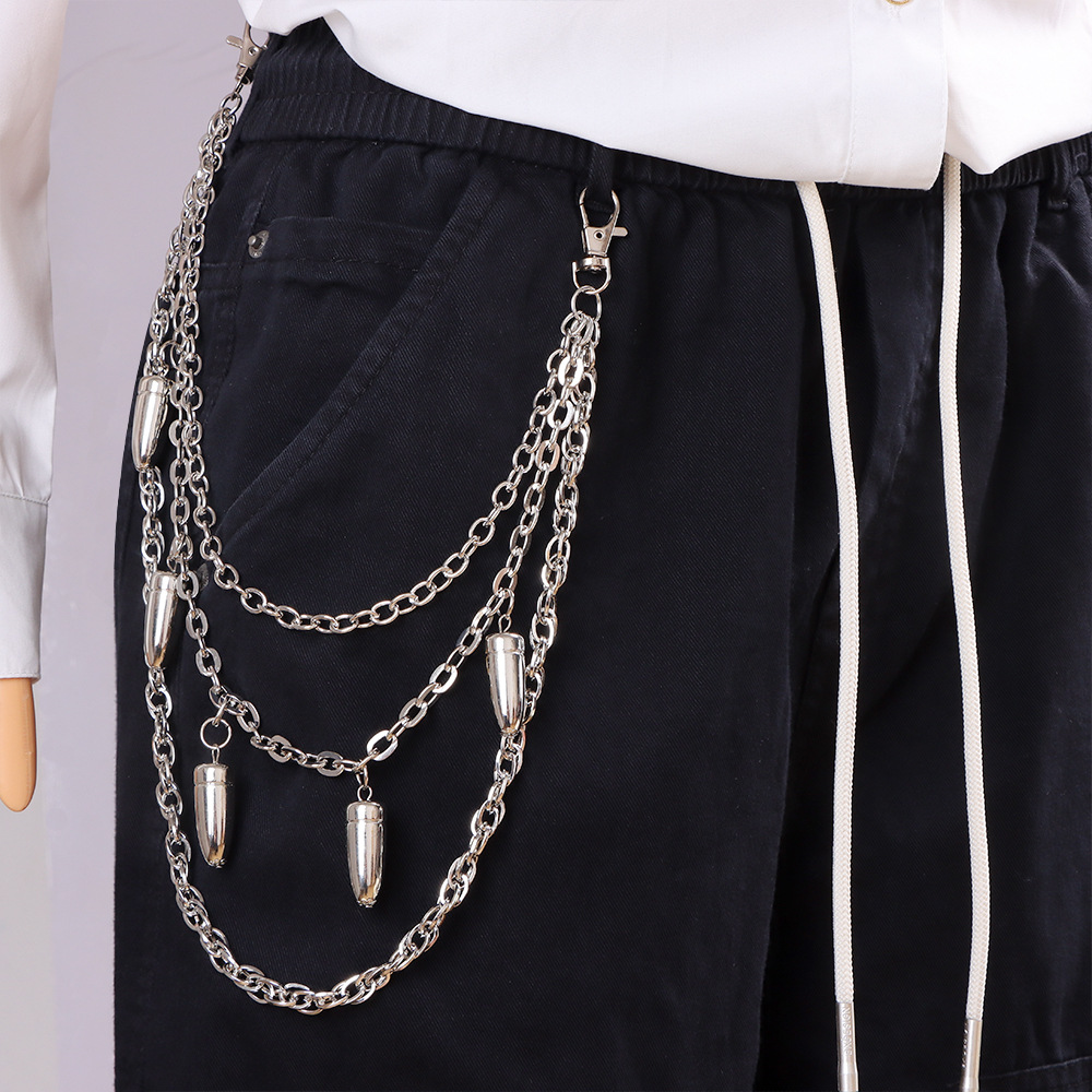 Layered Punk Spike Chains On T - đánh giá và giá Women'S Emo Accessories